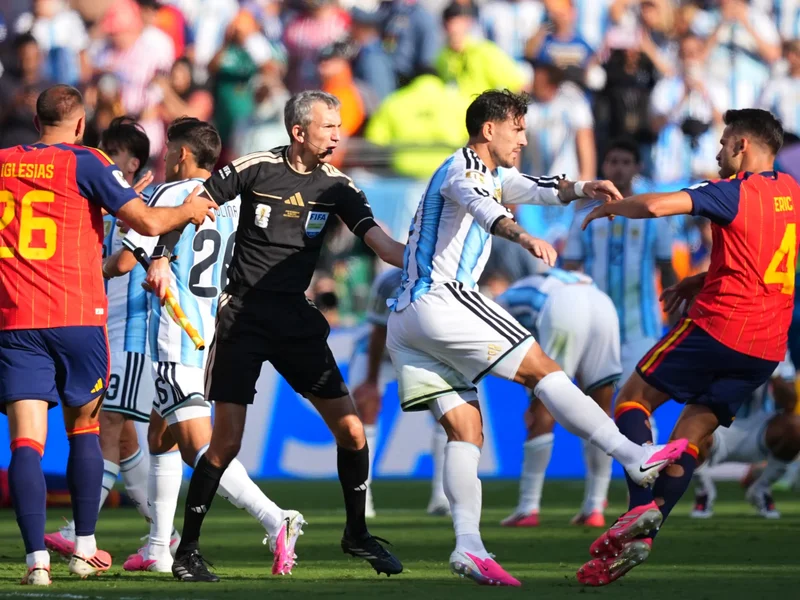 Argentina’s Paredes gets 10-game ban for World Cup final scuffle with Spain