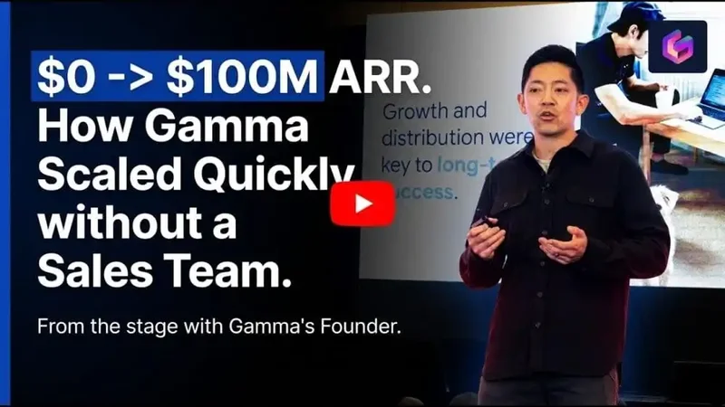Gamma’s CEO: Why Getting to $100M ARR Without A Sales Team Worked. And Why It Was a Mistake.