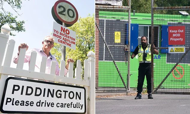 'What are 1,000 men going to do all day? You shouldn't have to feel unsafe in your own home': Residents of tiny village soon to be outnumbered by 1,250 male migrants hit out at Andy Burnham's plans to make middle-class areas house asylum seekers
