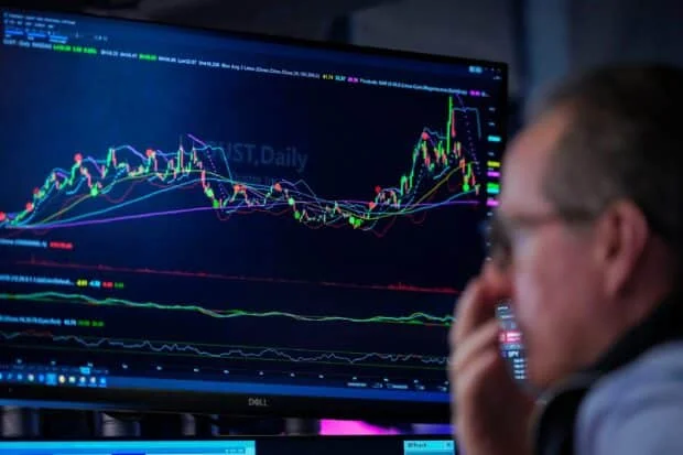US stocks rally near a record as oil prices ease