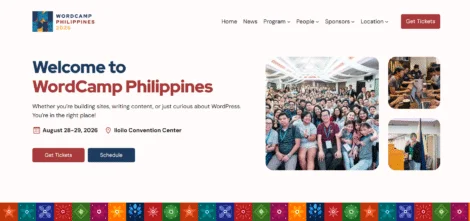 WordCamp Philippines 2026 heads to Iloilo City