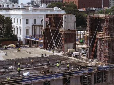 Supreme Court chief justice allows construction on White House ballroom to continue