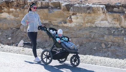 Listen Up, Parents: Running With a Stroller Might Make You Less Prone to Overuse Injuries