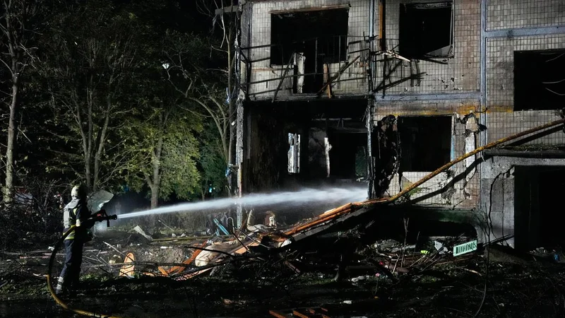 Russian attacks on Kyiv kill 4, wound more than a dozen