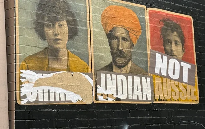 Far-right nationalists take aim at Brisbane’s ‘Aussie’ posters