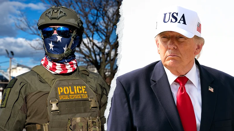 Trump administration's immigration push fuels ICE's biggest arrest month in agency history