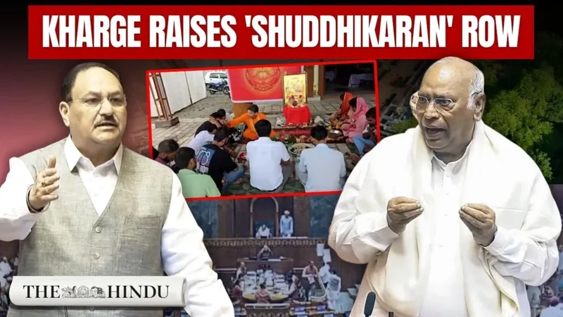 Kharge alleges caste discrimination over Haldwani ‘shuddhikaran’ incident
