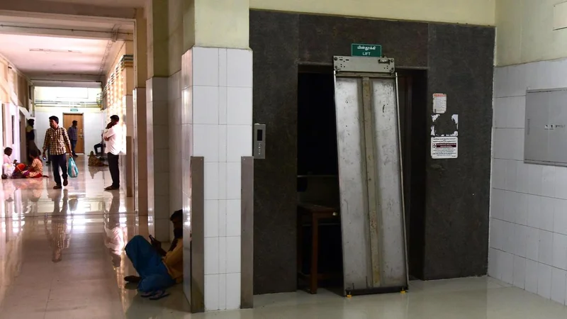 How often did you get stuck in a lift?