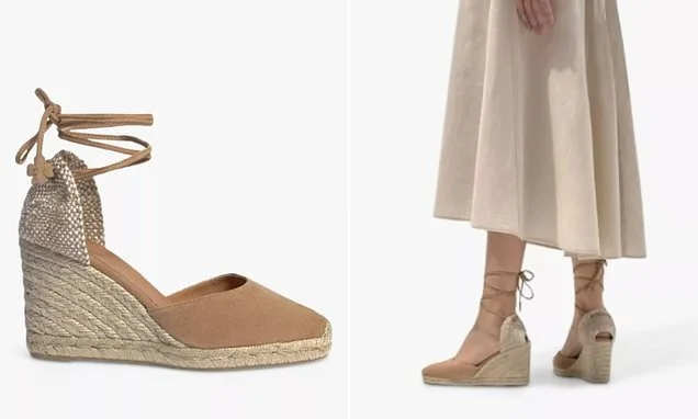 Princess Kate's favourite espadrille wedges are now on sale at John Lewis - and they're selling fast