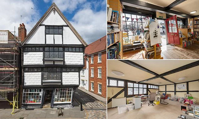 Famous wonky house beloved by tourists in Canterbury goes on the market for £650,000