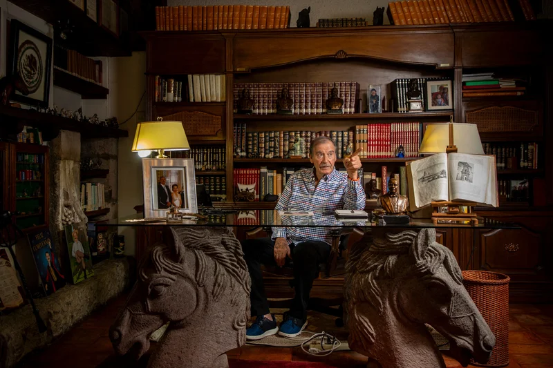 Vicente Fox: ‘People need to be given training, not money so they can just lie around’