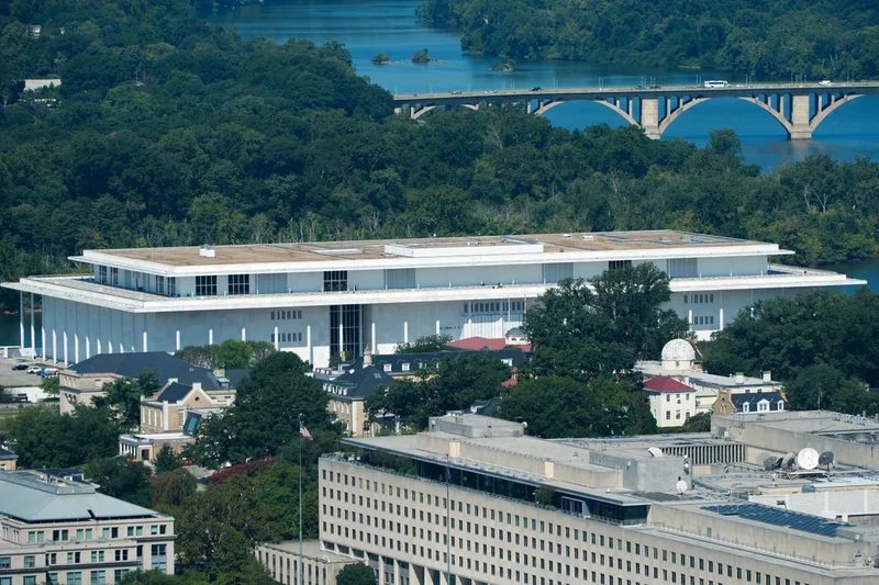 Federal court is asked to block Kennedy Center from returning Trump's name to building