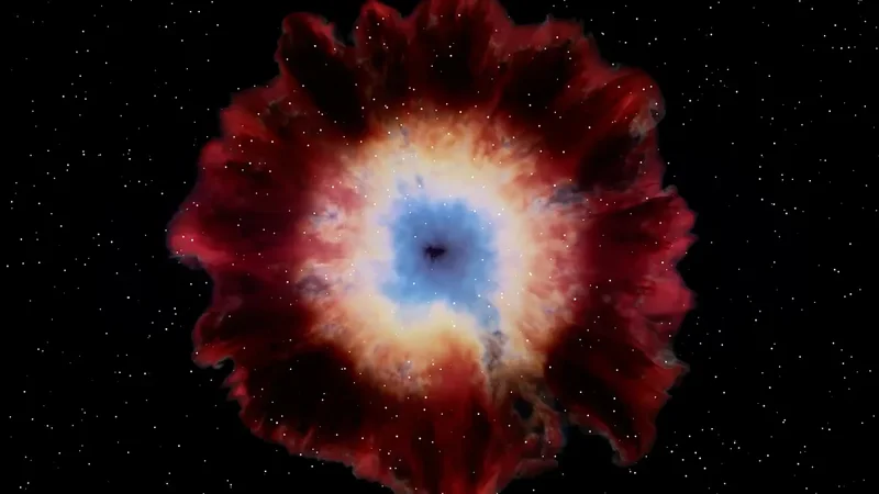 Stunning new images reveal cosmic cycle of death and rebirth