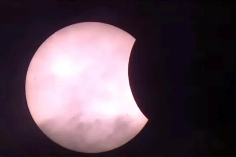 Watch live as UK experiences most dramatic partial solar eclipse in 27 years