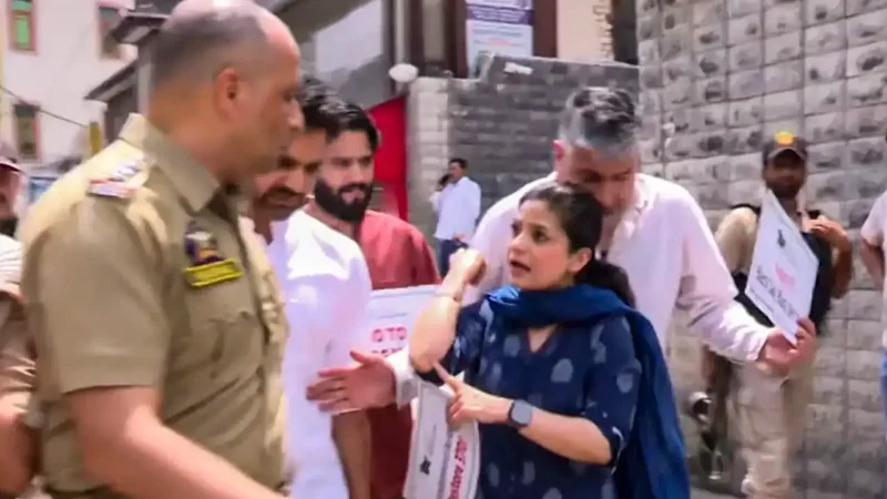 Iltija faces FIR, questioning over 'assault' on cop; Omar calls it 'fixed match'