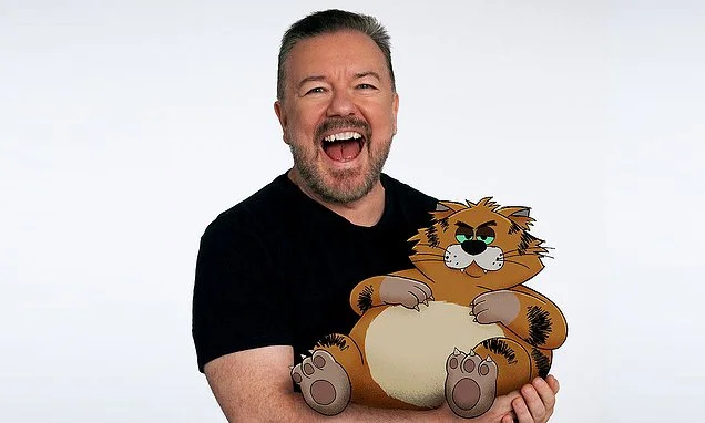 Ricky Gervais is branded 'insensitive' as fans criticise 'tone deaf' The Office creator for plugging his YouTube channel and tour just hours after co-star Lucy Davis revealed 'incurable' cancer battle