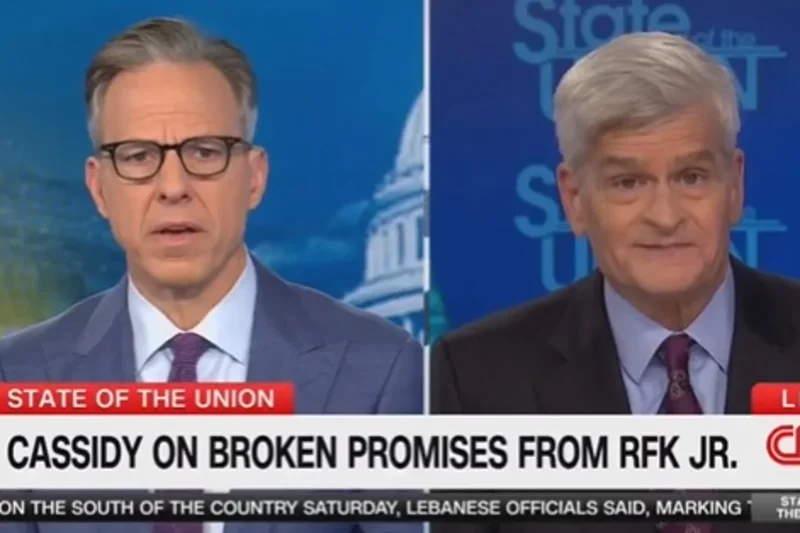 Cassidy attacks ‘crazy, stupid’ Trump comments on vaccines as he denies regret for RFK Jr. vote