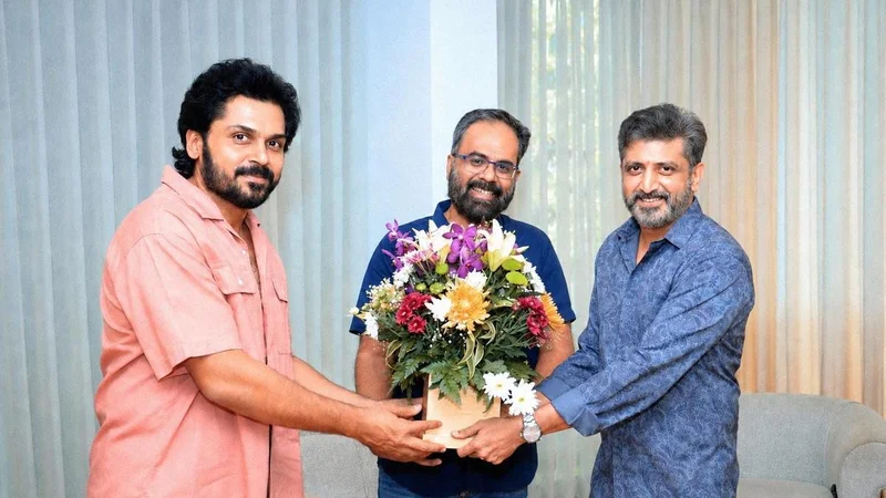 Karthi teams up with Mohan Raja for a family entertainer