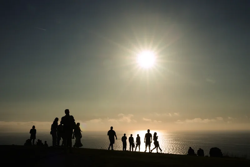 How to safely view the solar eclipse with two pieces of card