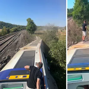 Kiwi Tristan Dryburgh thought he was ‘going to die’ as British East Sussex train derailed