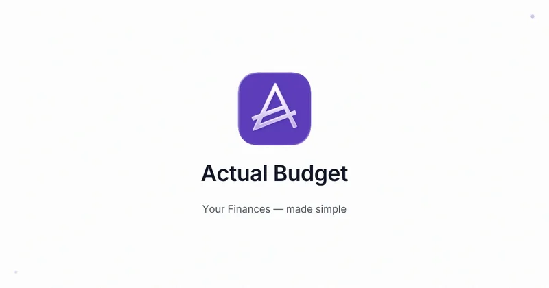 Actual Budget