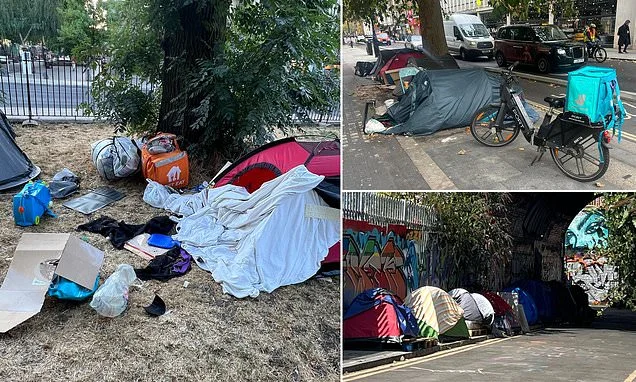 The backstory to that takeaway: Delivery riders apparently working for big brands like Just Eat, Deliveroo and Uber Eats live in shanty towns for the homeless where they don't even have access to running water