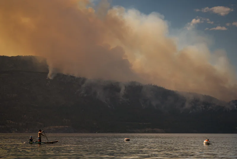 Air quality warnings issued for parts of B.C. as wildfires continue