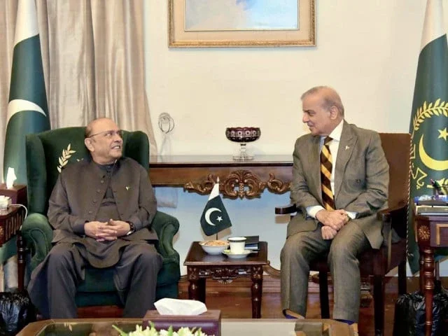 Zardari, Shehbaz call truce on public sparring