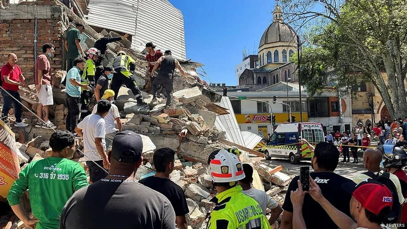 Colombia earthquake: Death toll rises to over 100