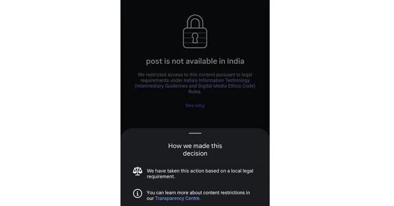 Scroll Instagram posts on Kashmir pellet victims withheld in India, fourth block since June