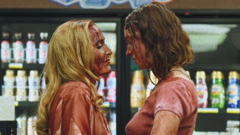 Gillian Anderson and Hannah Einbinder sizzle in this lurid slasher film