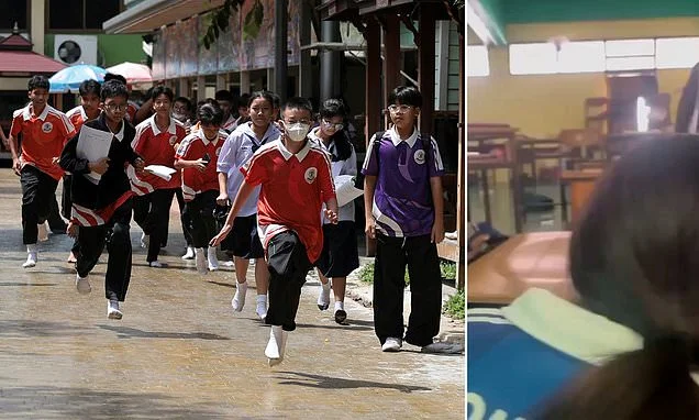 Student, 14, shoots six dead and wounds 15 others in Bangkok high school shooting