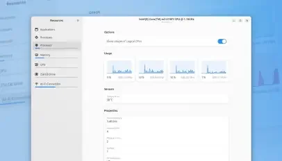 Resources beta adds PowerPC temp, AMD NPU stats
