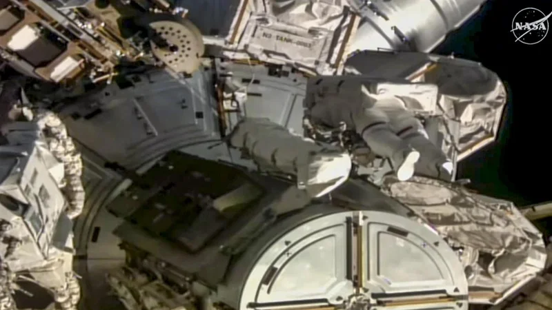 NASA astronauts Anil Menon, Jessica Meir undertake spacewalk to upgrade space station