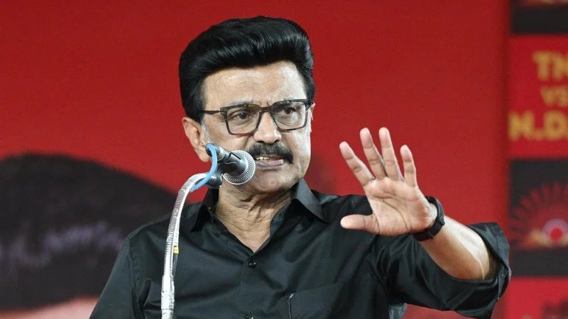 TVK government does not want Udhayanidhi in Tamil Nadu Assembly, charges M.K. Stalin