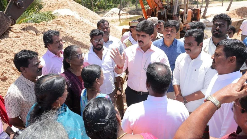 Kanniyakumari Collector reviews measures as seawater enters Azhikkal amid rough sea conditions