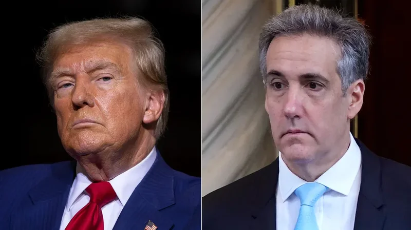 Former bitter enemies Trump and Michael Cohen reunite for radio interview