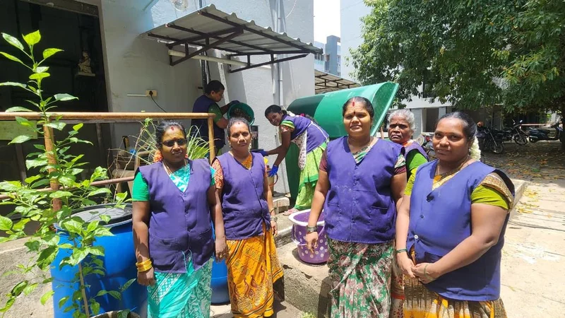 Community in Mandaveli does not ‘waste’ the waste