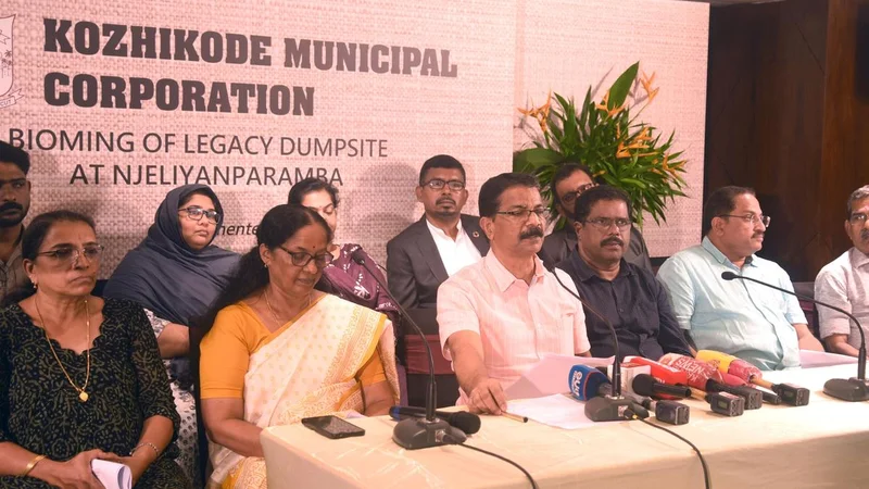 Biomining to clear ‘legacy waste’ at Njeliyanparamba progressing steadily: Mayor