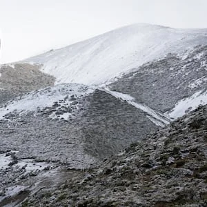 Polar blast brings low-level snow, road closures and ferry cancellations