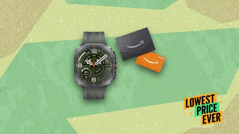 You Can Get Samsung’s Galaxy Watch Ultra2 for $100 Off Right Now (Plus a $100 Amazon Gift Card)