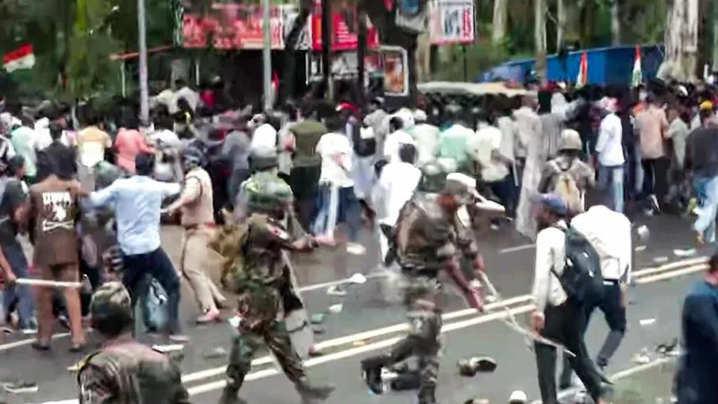 Top news of the day: Protesters face lathi-charge, tear gas as march reaches Jharkhand Assembly premises; Tribunals Reforms Bill passed in LS, and more