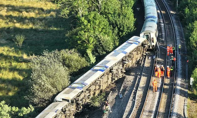 Rail bosses brace for flooding and cancellations a week after Lewes derailment as thunderstorms hit following record-breaking heatwaves