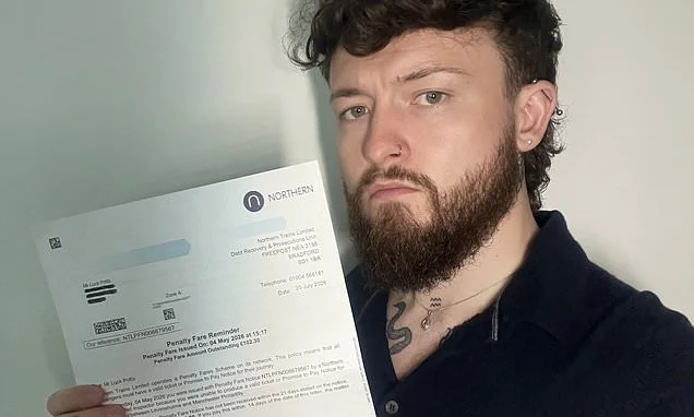 Rail passenger is hit with 'ridiculous' £102.50 fine after missing out on buying £1.50 fare for six-minute, one-stop journey