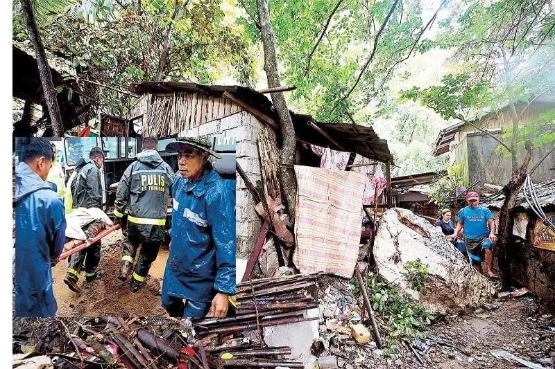4 dead as landslides hit Benguet, Rizal