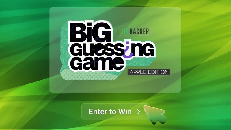 The Final Round of Lifehacker's Big Guessing Game Has Begun