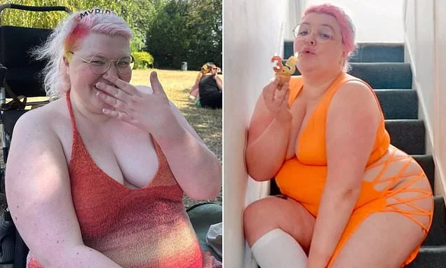 Jonathan Ross' daughter Betty dons a bold neon orange mini to mark turning 35 - as they write that they are 'fat, disabled, nonbinary and polyamorous'