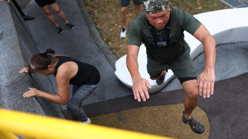 Singapore’s seniors turn to parkour to boost balance and strength