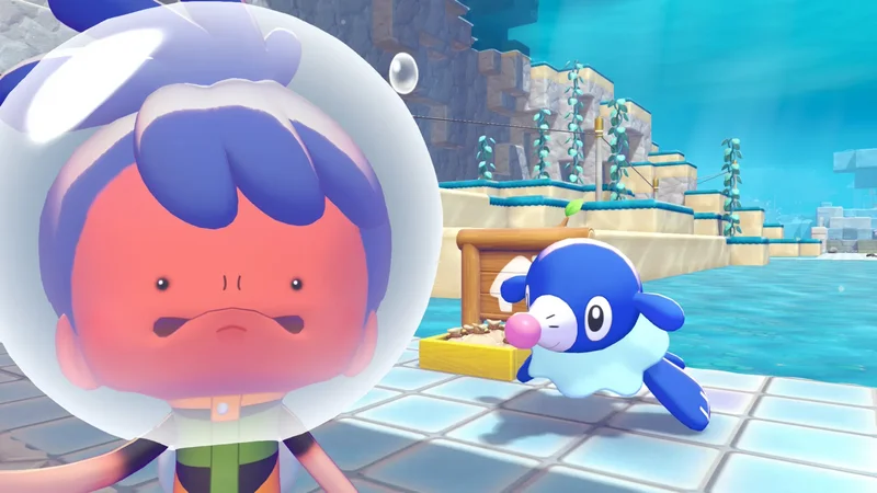 Pokemon Pokopia's Bubbly Basin DLC is great, but Palworld does one thing better