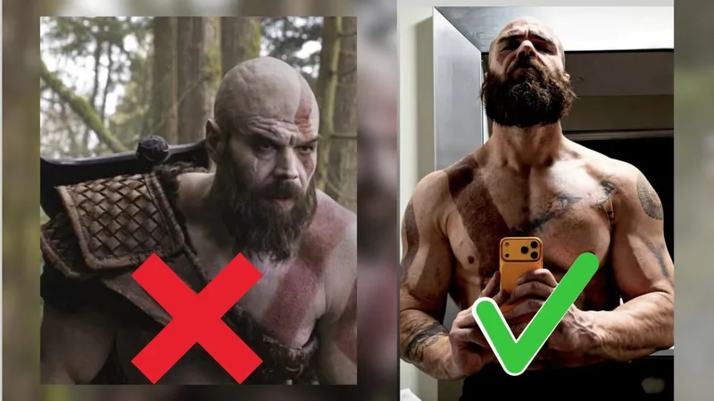 Ryan Hurst Posts A Much Better Picture Of Himself As Kratos And Damn, Amazon Should Have Let Him Cook